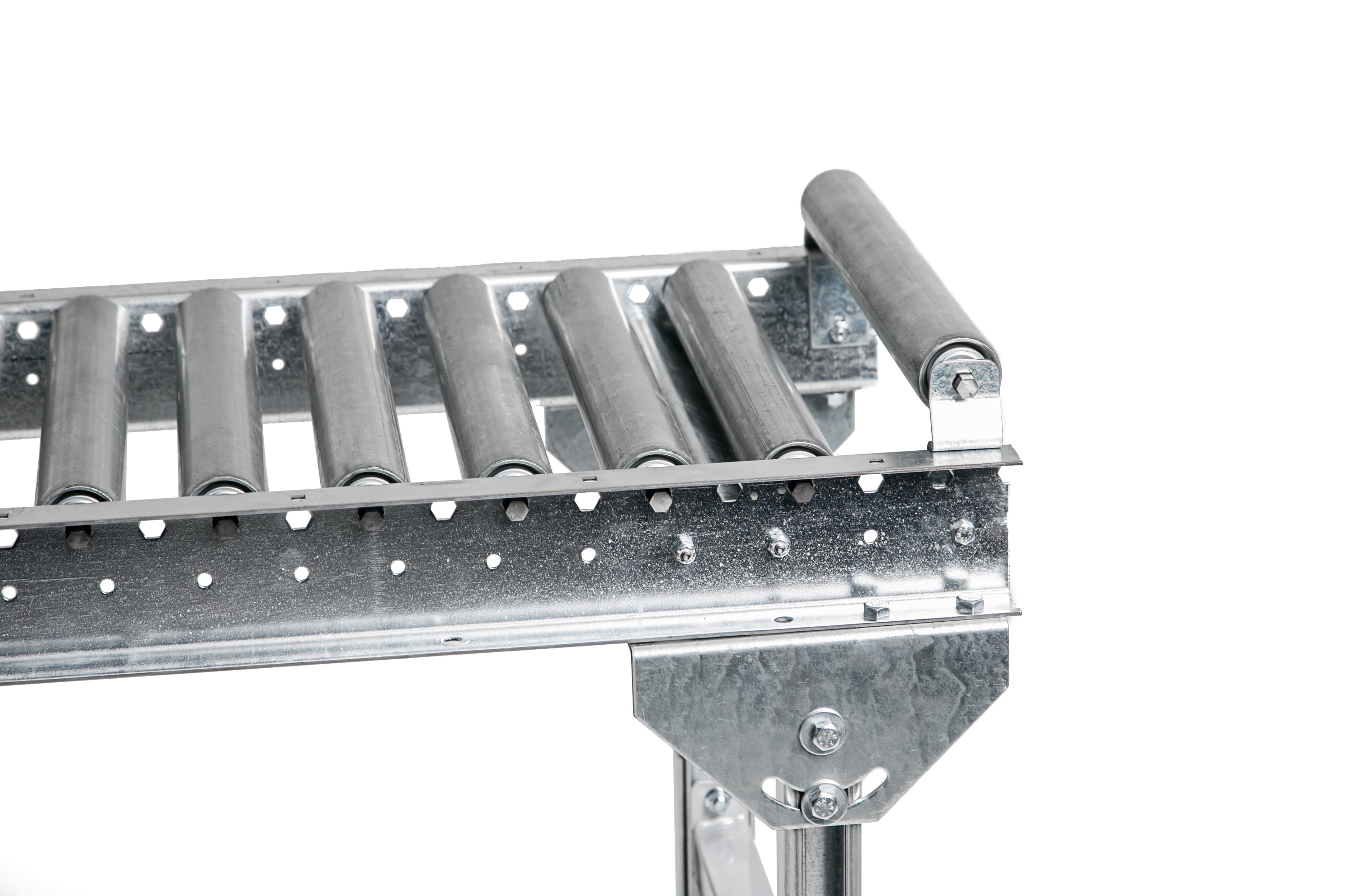 Rotating Stops Roller Stop — GravityConveyor.com